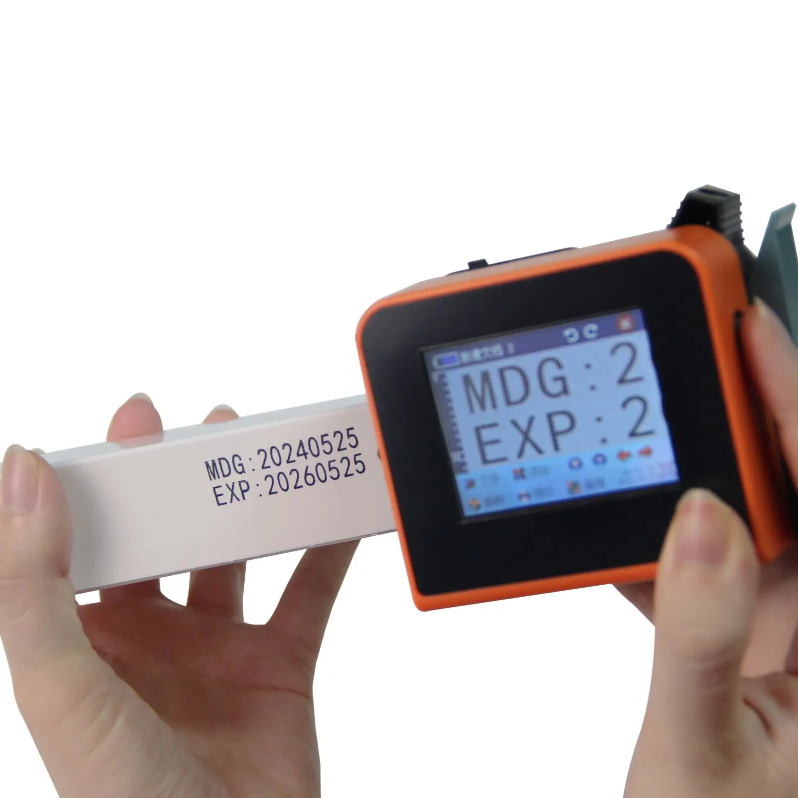 Pokjet Inkjet TIJ Barcode Inkjet Printer Coding Printer/Portable Date/Batch Printing Machine