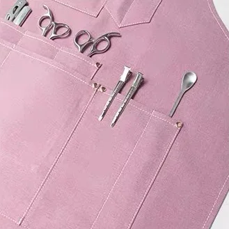 woman salons pinafore apron barber uniforms apron custom logo waterproof aprons for adults