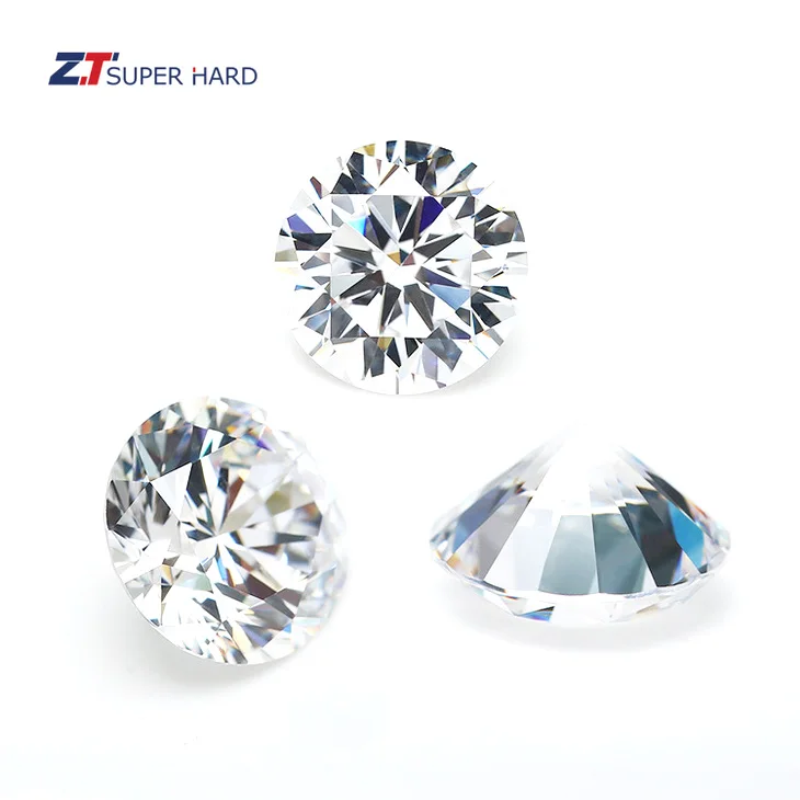 Natural industrial diamond price monocrystal plate mixed size white