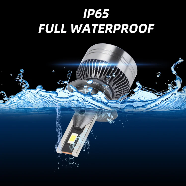 2022 New design custom logo color 6000k dc 12v universal car h7 led headlight bulb