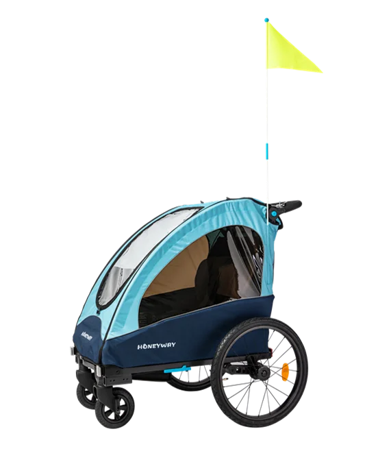 
Factory bicycle trailer with suspension china bike trailer kids bicycle trailer for single or double 