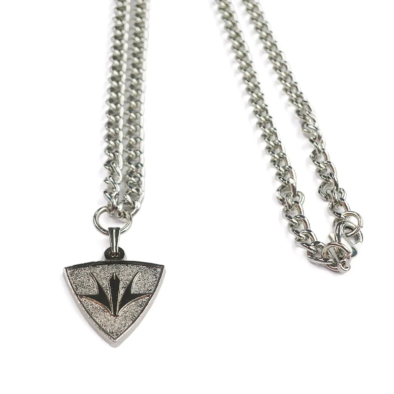 Luxury Cheap Personalized Engraved Pendent Enamel Necklace for Women Jewelry