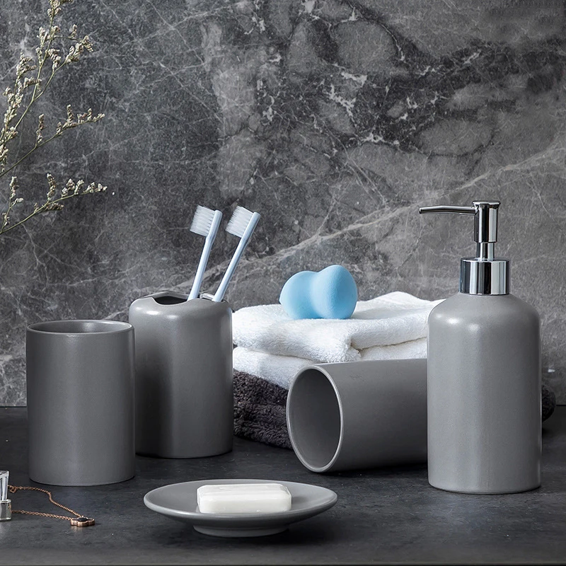  Прямые продажи с фабрики набор аксессуаров для ванной комнаты дозаторов мыла