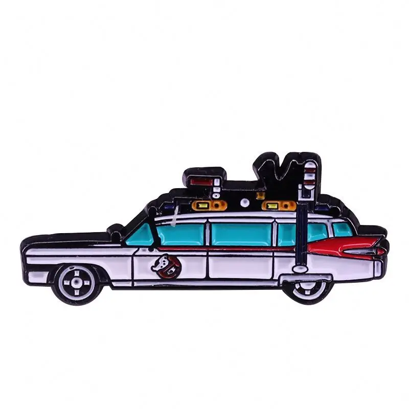Wholesale Fantasy Adventure Movie Ghostbusters Pin Ambulance Metal Pin