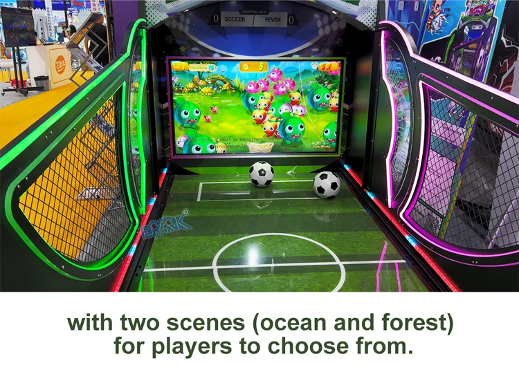 Soccer Fever Kids Redemption Game Indoor Coin Operated Arcade Game Machine Kids Redemption Game