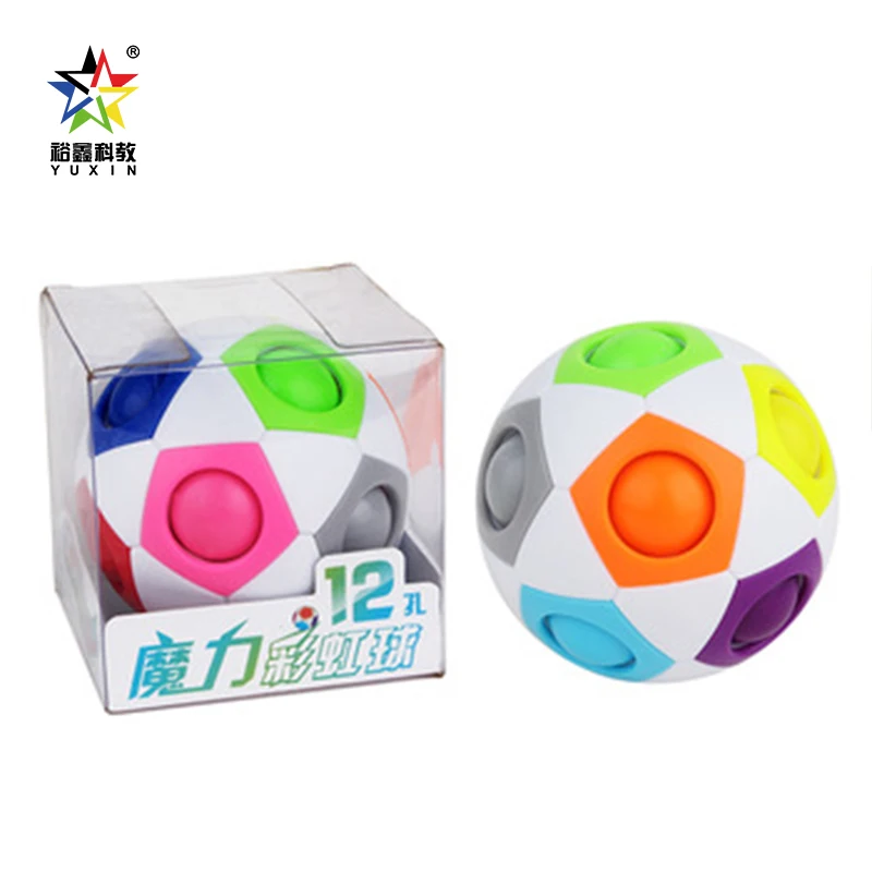 Волшебный Радужный шар Yuxin 1625 креативная игрушка для снятия стресса магический куб детей Обучающие