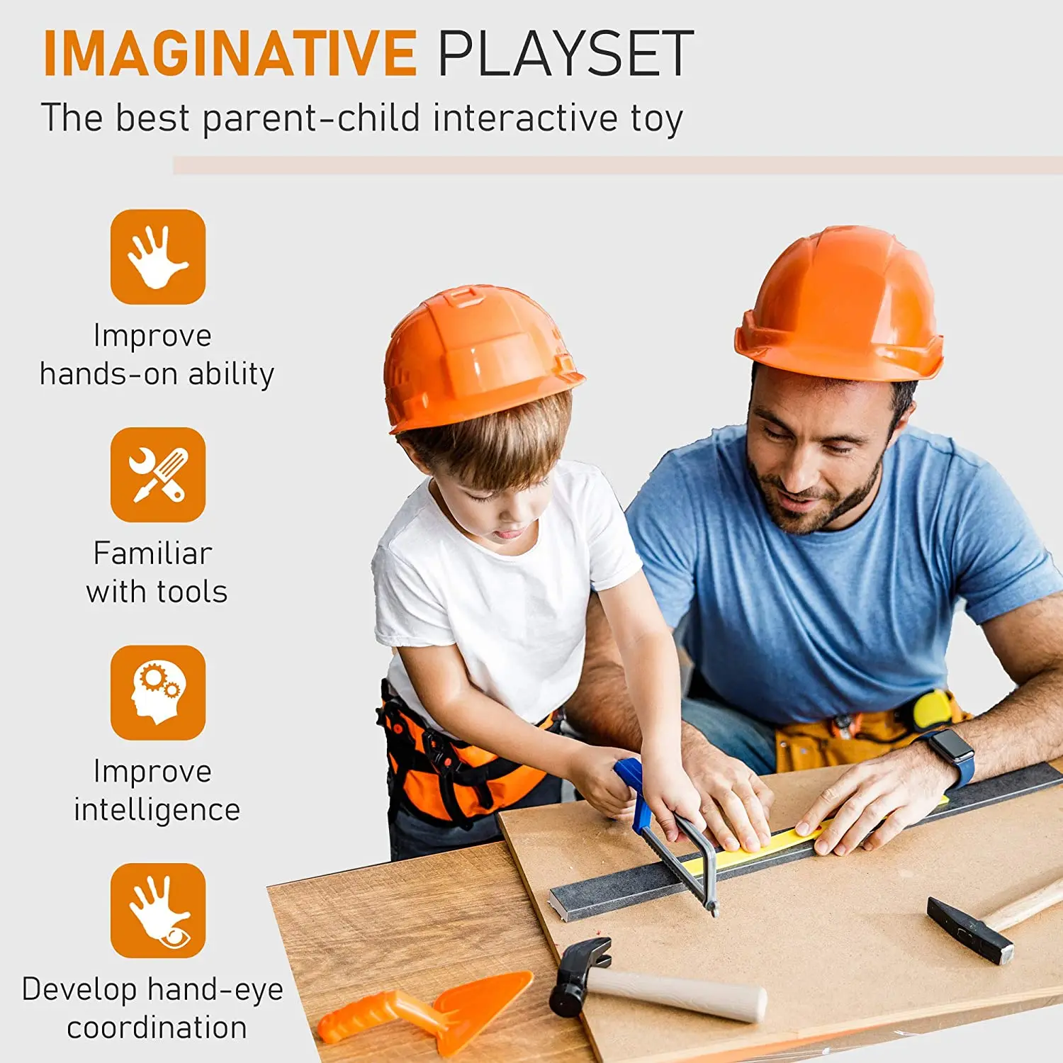 Simulation Children 54 pcs with Child Engineering Car Disassembly Repair Suit Play House Toy