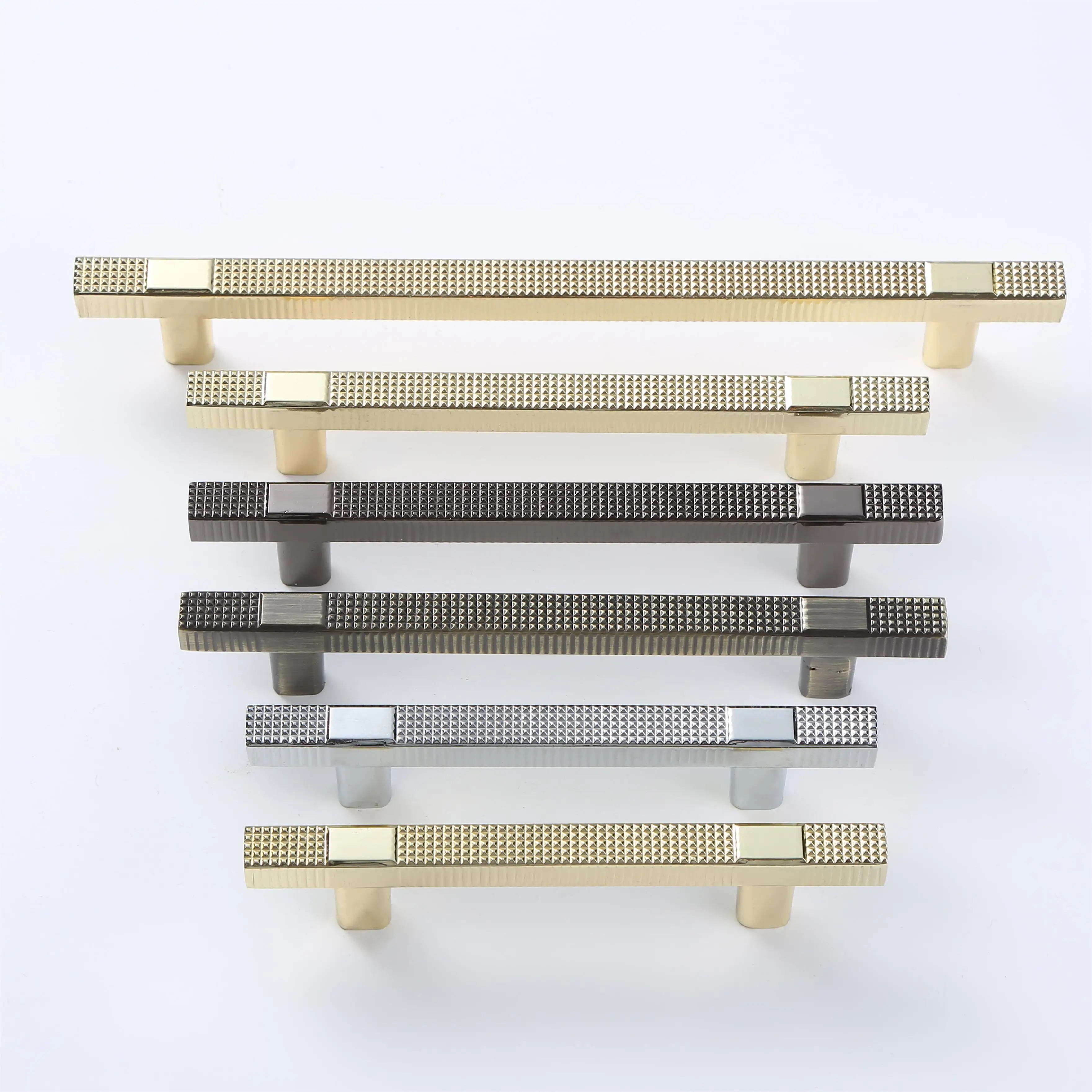 128mm European and American style simple style one-piece knurling design pulls Wine cabinet shoe cabinet drawer handle