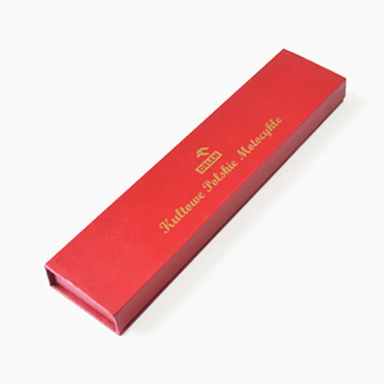Magnet closure printing glossy lamination hot stamping logo special coin packing paper box with eva holes
