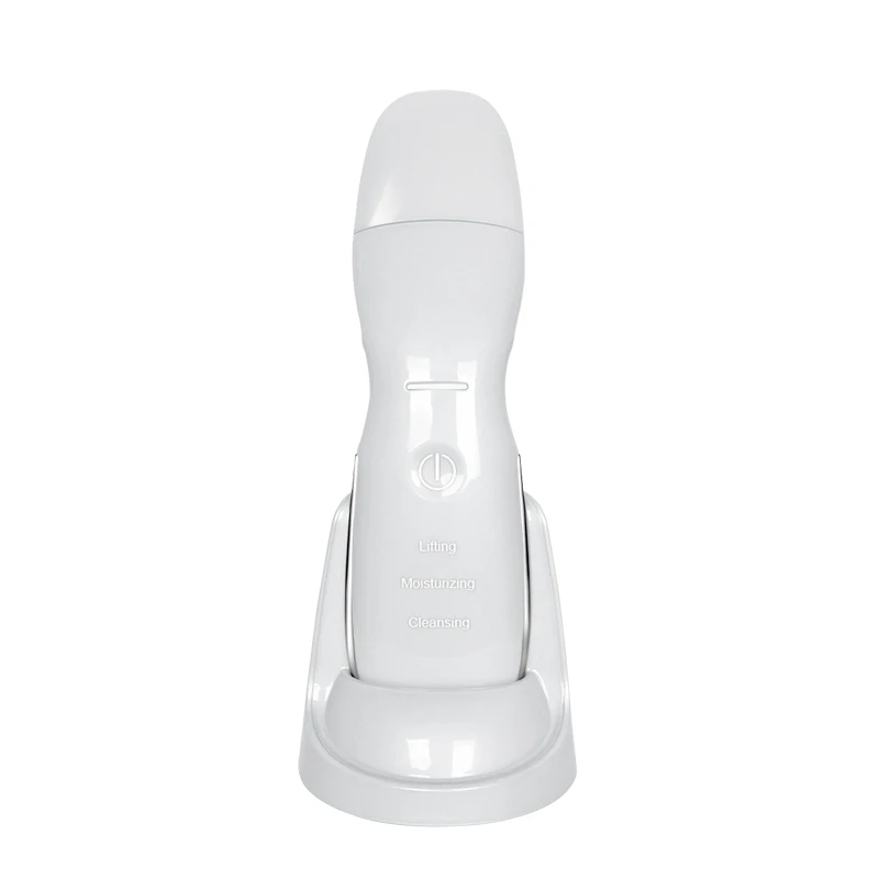 2022 New Arrival Professional Portable Microcurrent EMS Home Ultrasonic Face Skin Scrubber Machine For Sale