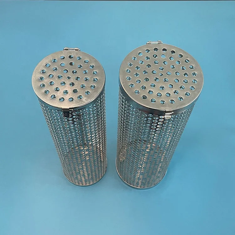 Stainless Steel Wire Mesh Bbq Rolling Grilling Basket