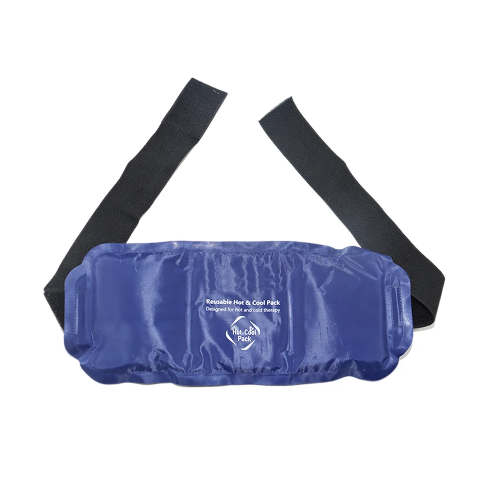 Factory Reusable Ice Packs with Strap , For pain reduce of Knee&Back&Waist&Shoulder, Ankle, Calve Cold Pack Gel Ice Pack