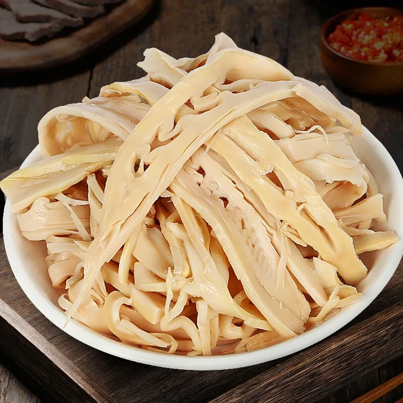 Natural Organic Poached Bamboo Shoots Restaurant Home Cooking Fresh and Tasty Bamboo Shoots