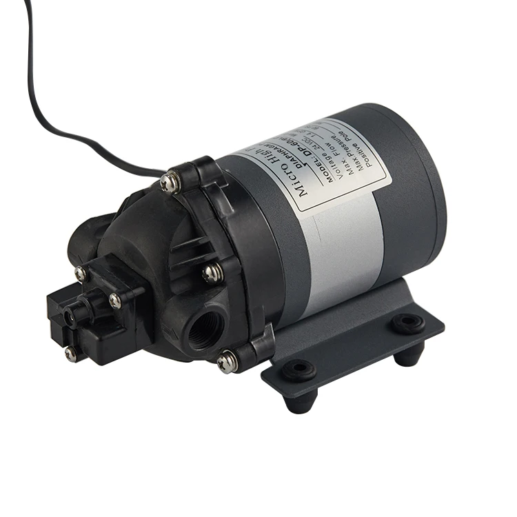 New Arrive 12V 24V DC brushless silent micro high pressure diaphragm pump booster pump (variable speed control optional)