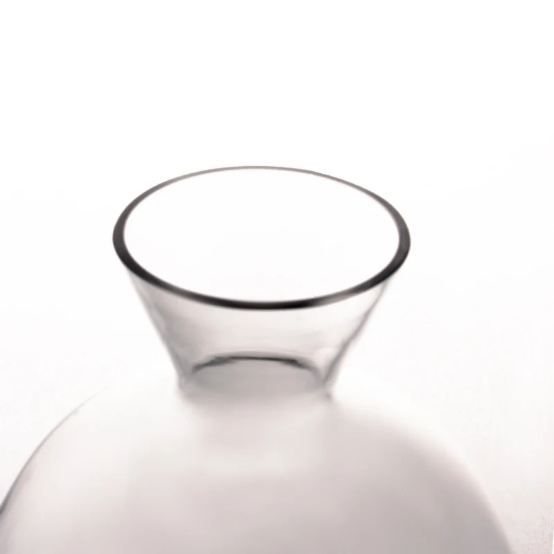 different round shape mini whiskey glass bottle decanter whiskey set