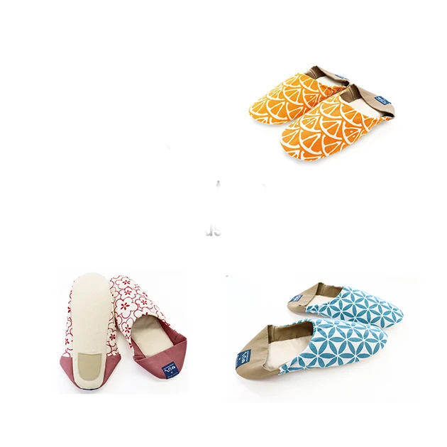 Japanese lightweight quiet cotton comfy womens slippers for hotel