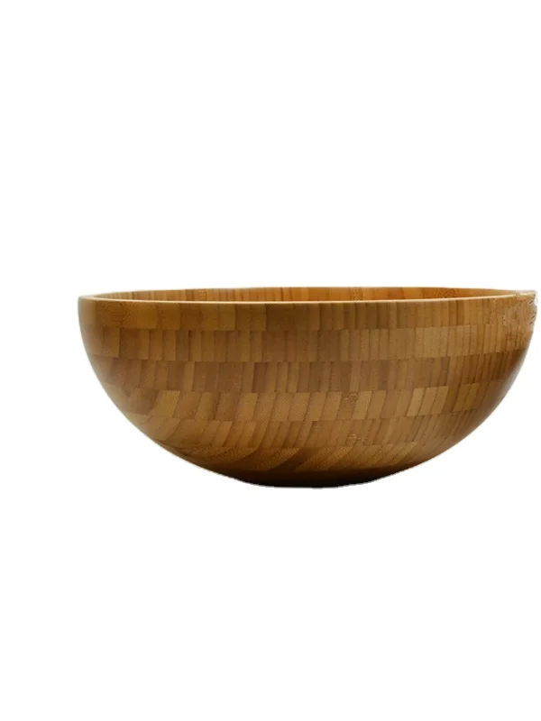 Уникальная Салатница из бамбукового волокна разного размера и высококачественная бамбуковая миска