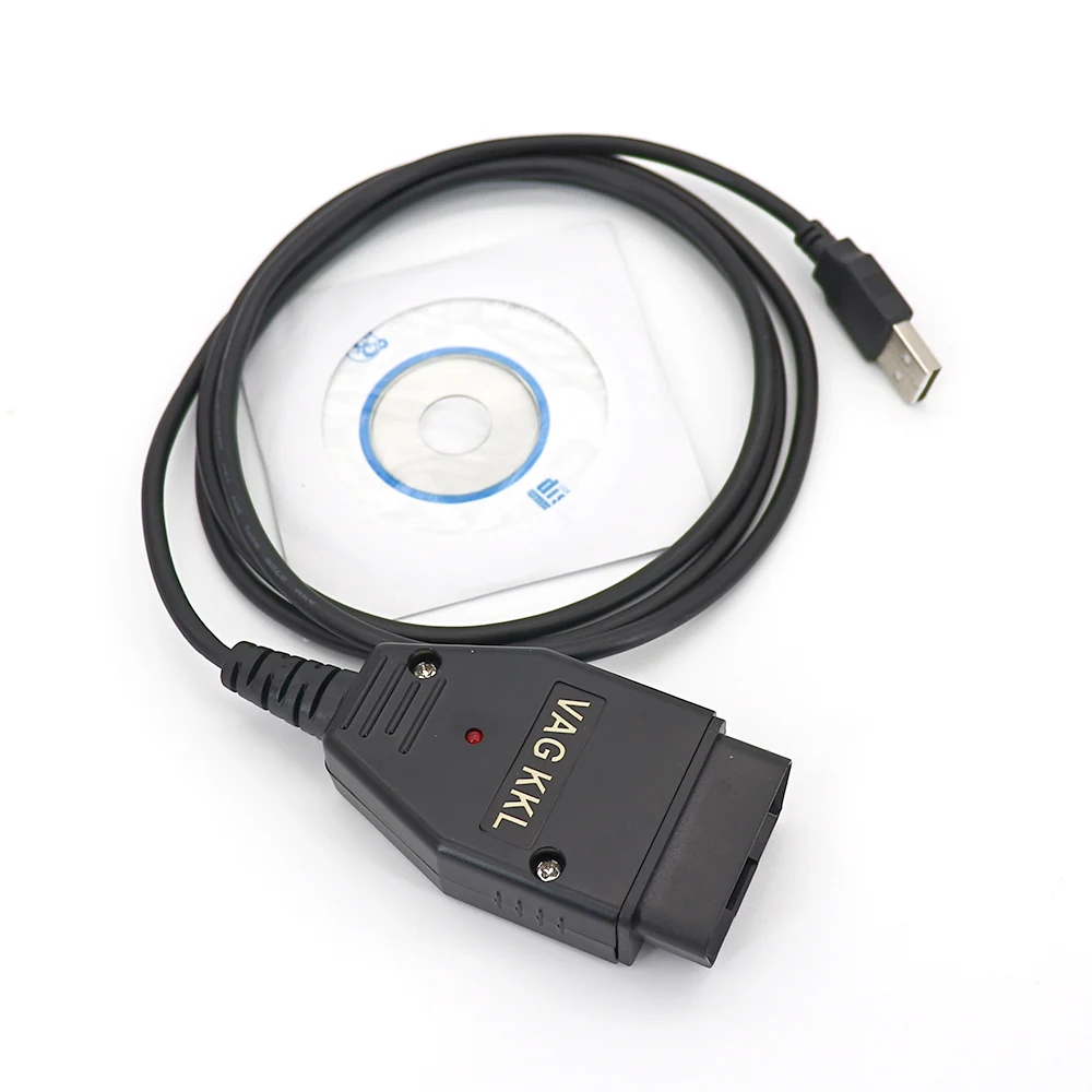 USB Diagnostic Scanner USB Cable KKL VAG-COM 409.1 OBD2 OBDII Diagnostic Scanner CH340 Chip
