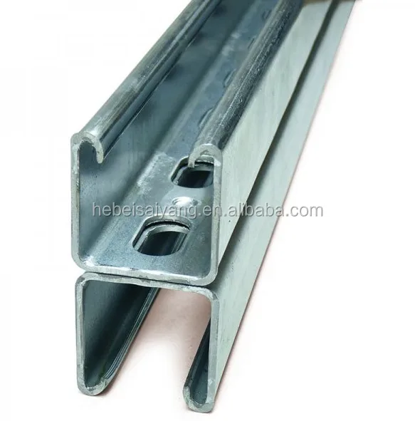 Pre-Galvanized Strut Channel Unistrut C Channel Steel  Factory price