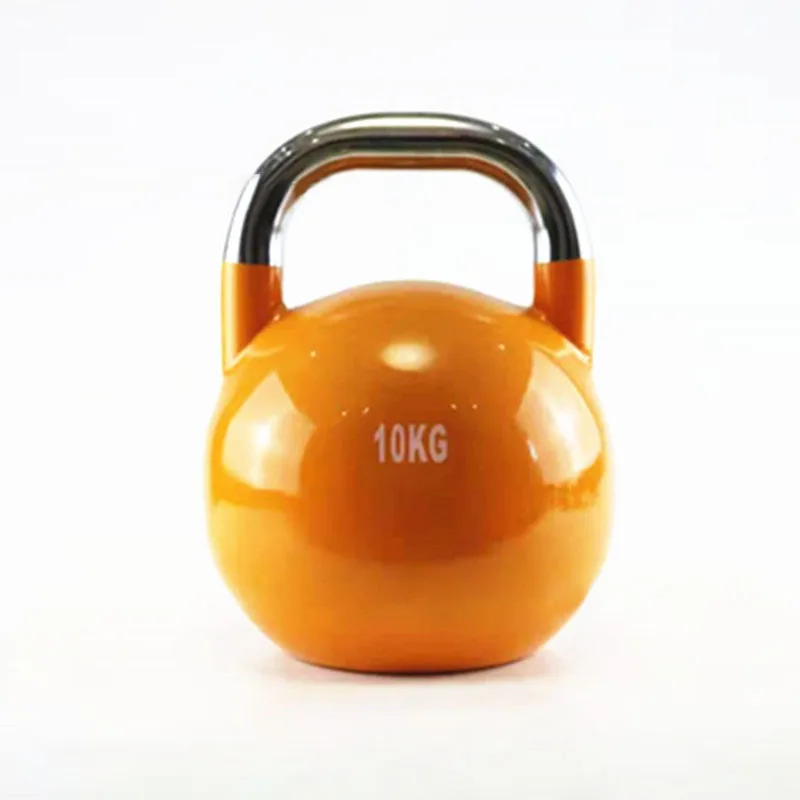 
China New Design Colorful Steel Kettlebell Fitness Sports Exercise Power Training Kettlebell Set 