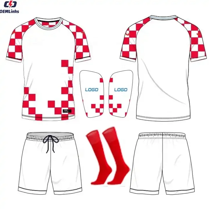 Комплект футбольной формы для спортивных игроков
