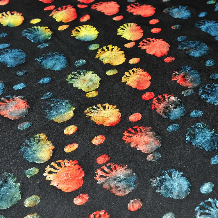 2020 окрашенная Модная трикотажная жаккардовая ткань TR