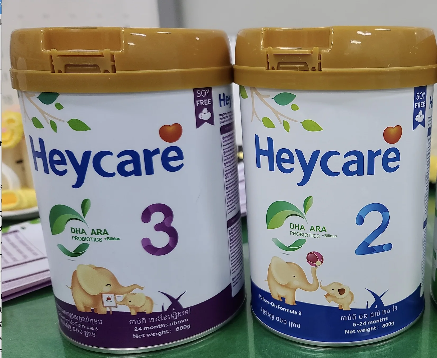 Молочный порошок Heycare для детского роста