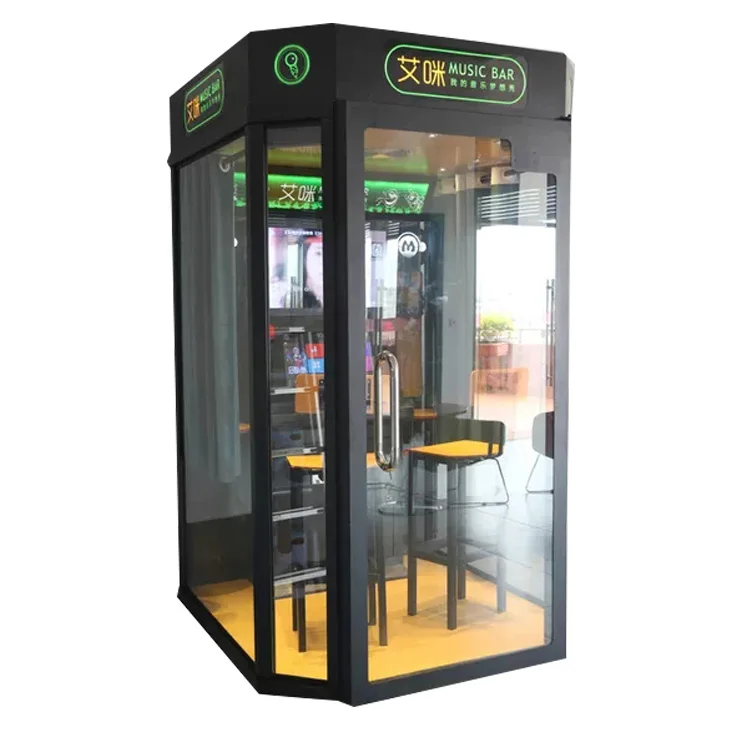 
Fast Assemble Modular Easy Installation Mini Ktv Karaoke Booth For Sale 