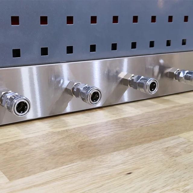 Kinbox 23 pcs Heavy Duty Tool Box Garage Storage Cabinet,Metal Work Benches for Industrial Workspace