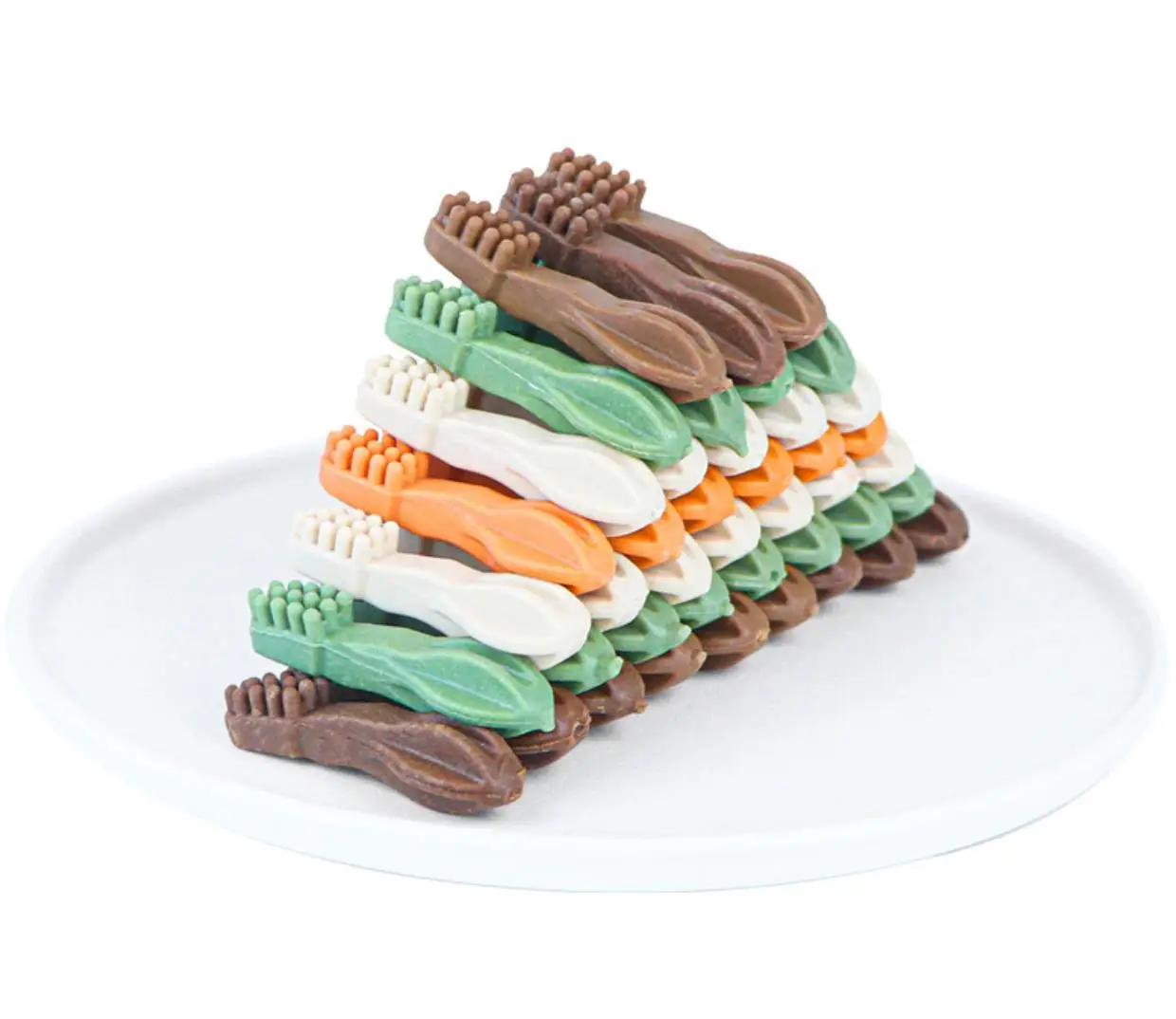 Private Label Multiple Flavors Treats Dogs toothbrush Dental Chews Snack Dog Care Dental Clean Treats