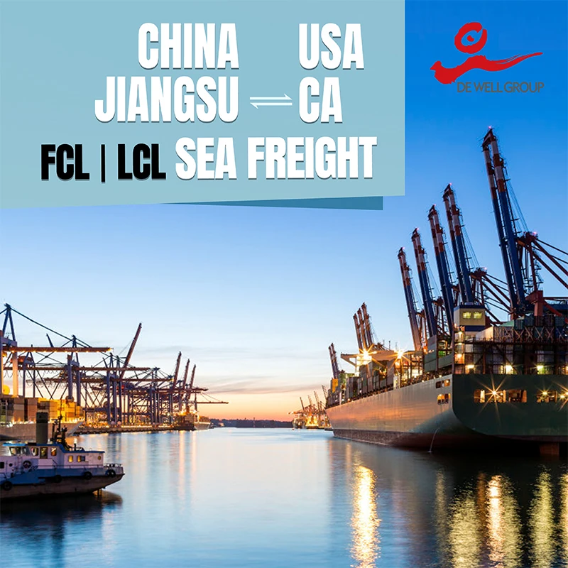 Логистические услуги, агент по доставке из Китая, Наньтун чжэньцзян Чанчжоу Шанхай в США, длинный пляж Френо Окленда Канада