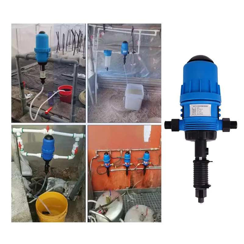 Intelligent liquid Proportioner Water Drive Dosing Pump Automatic Diluter Water Liquid Mixing Doser For Poultry Animal Farm