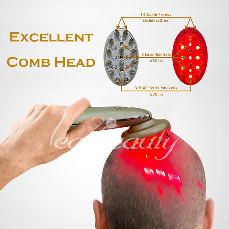 3 в 1 лазерная фотоновая ионная лазерная машина для роста волос