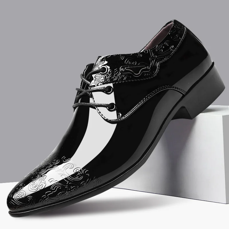 Factory Direct Sales Handmade Office Dress Shoes Soft Genuine Leather Shoes for Men