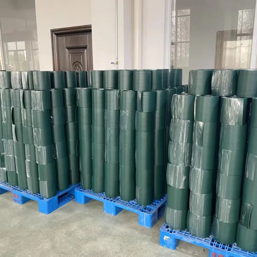 Vertical Strip Anti-UV 3D Privacy Garden Fence Panels Rigid PVC Privacy Slats