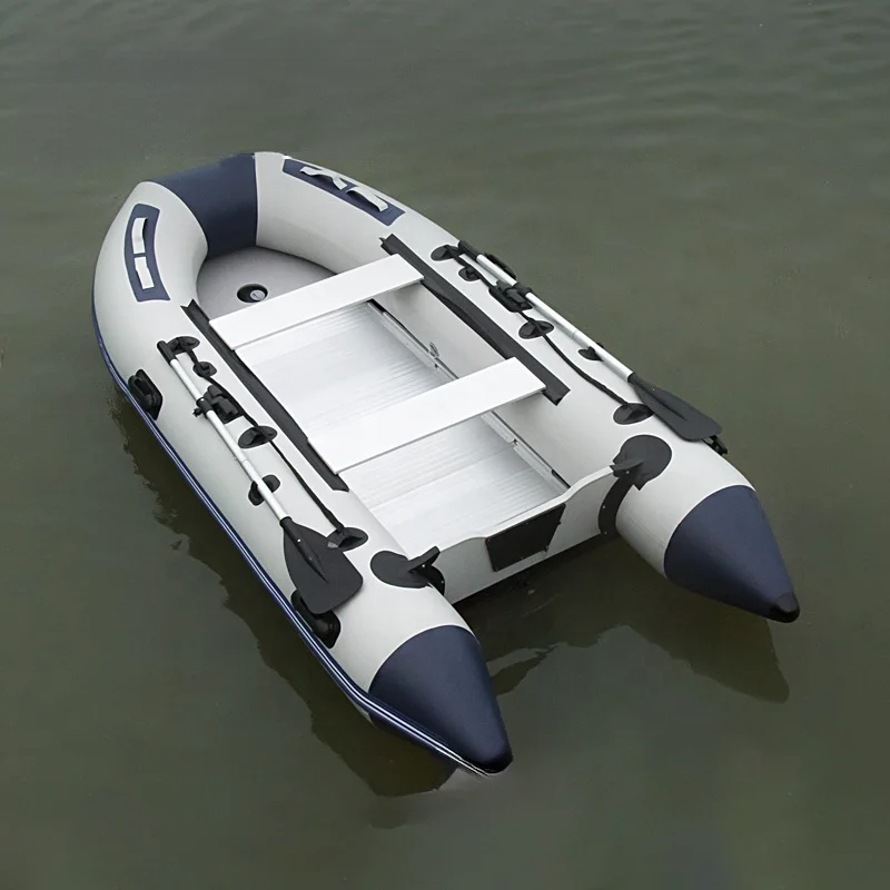 rowing boats 6 person inflatable fishing boat PVC 3.6m 11.8 feet water rescue PVC boat for sale