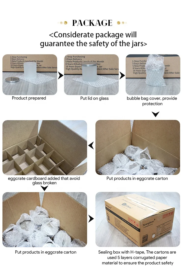 12oz Bolk Custom Morden Frosted White Red New Design Black Glass Wooden Jar Candle Luxury Metal Lids