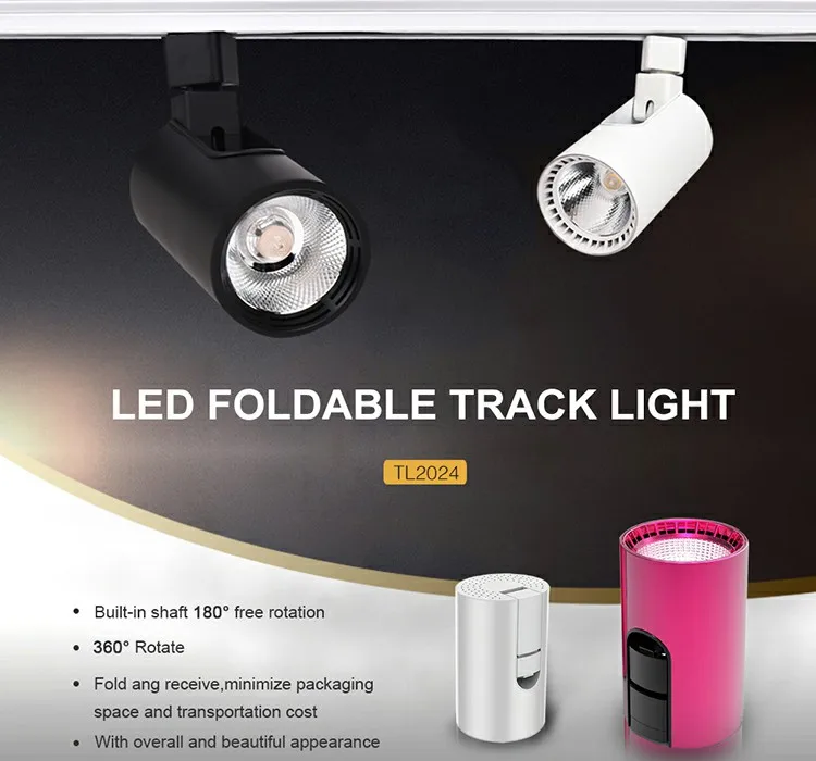 30W 2100lm Showcase Ceiling Lighting Lamp LED Track Light Fixtures For US Market