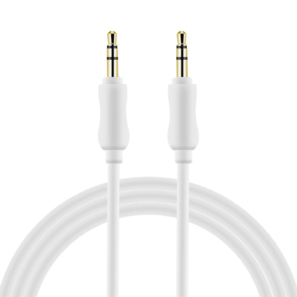 Хорошее качество TPE 3,5 мм разъем Aux аудио кабель