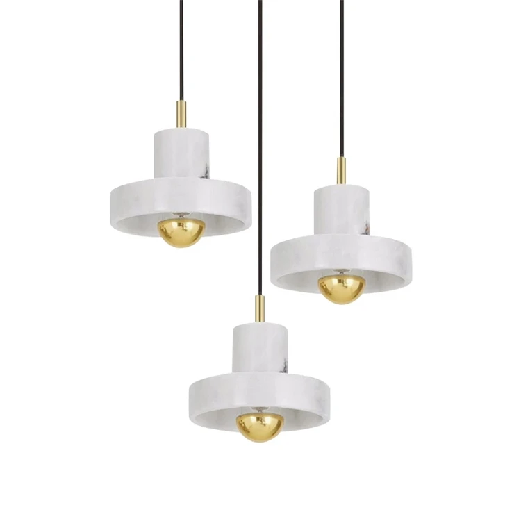 THL Factory Direct Supply Hotel Modern Fashion Marble Pendant Light art deco chandelier