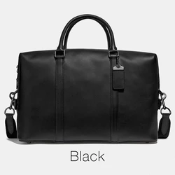 Custom Vegan PU Leather Mens Gym Duffel Bag Casual Travel Duffle Bag For Men