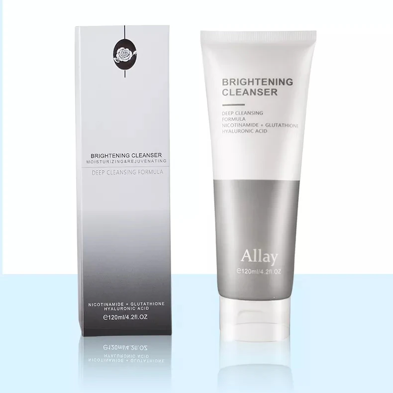 Частной марки Oem безмасляный Отбеливающее увлажняющее очищающее средство для лица против акне органические аминокислоты умывания всех типов