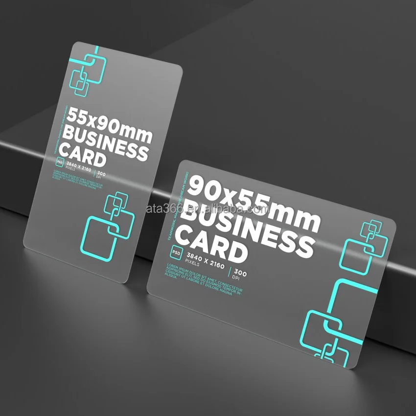 2023 Factory Price Customize PVC Business Card Frosted Business Cards Custom Plastic Business Card Printing