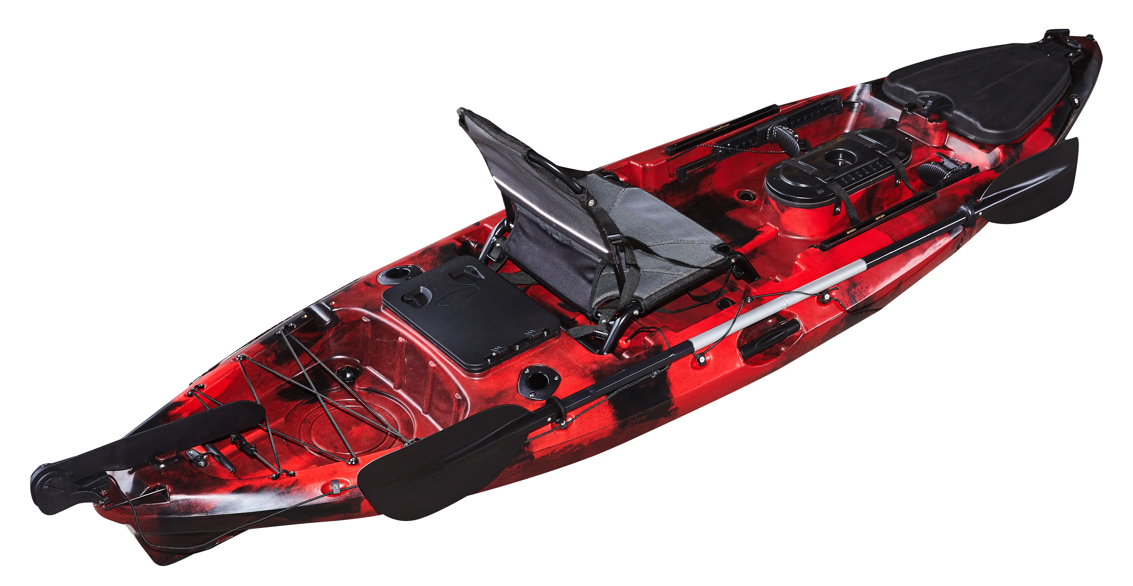 10 ft BIG Dace Pro single person for Fishing Surfing Cruising Plastic Roto-molded Rowing Boats Cool Kayak