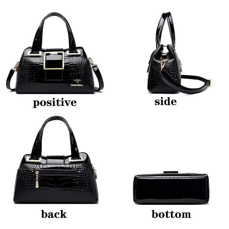 RU Shoulder Bags Leather Handbags Luxury Brand Women Handbags Designer For Women 2024 Tote Bag