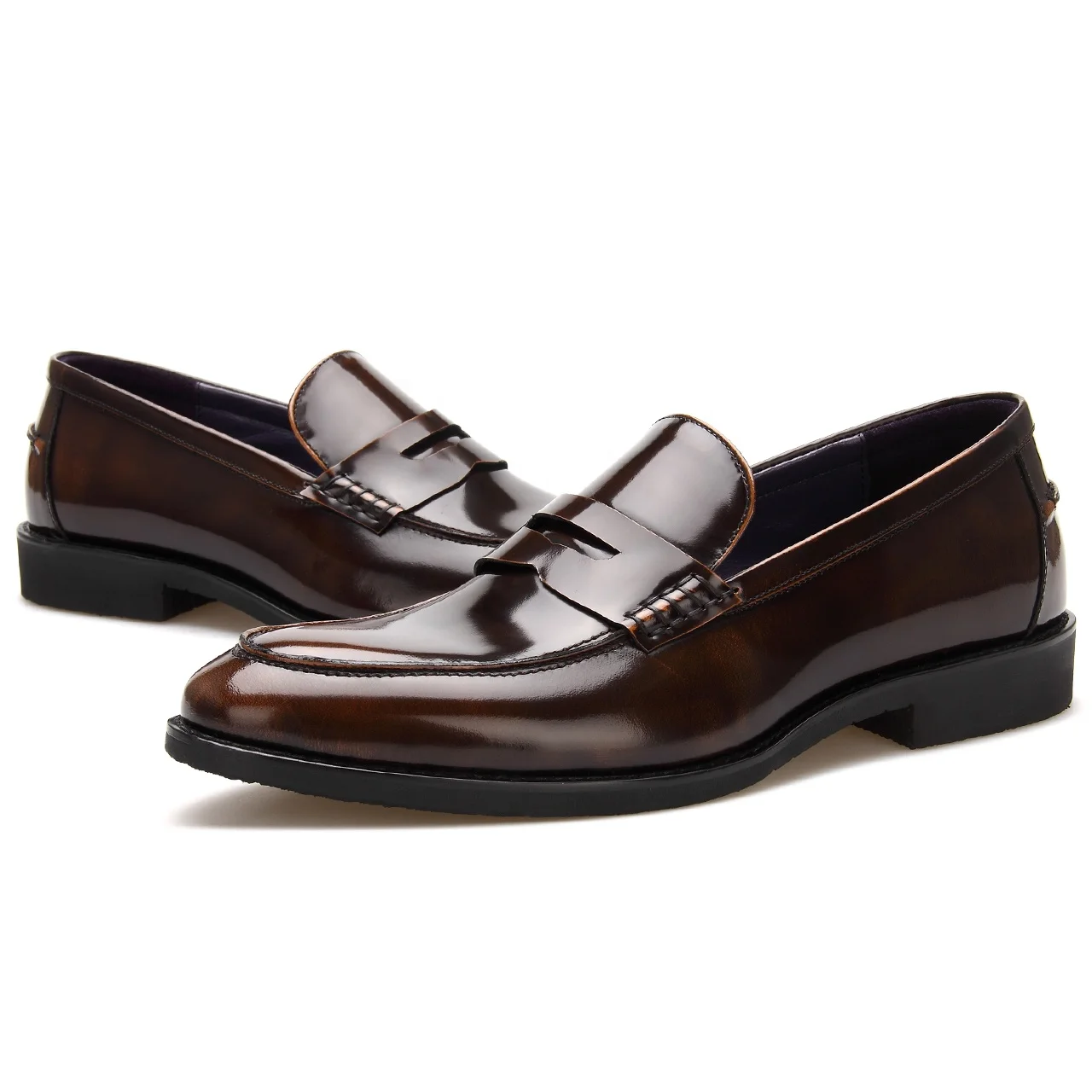 
Hot Sale Classic Hand Made Italian Genuine Leather Oxford Mens Dress Loafer Shoes 