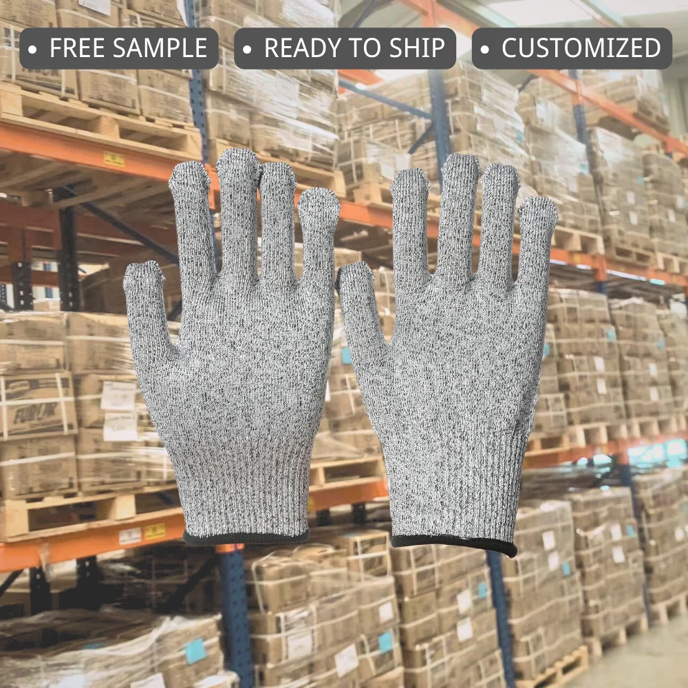 Best Price Brand New Lightweight Butcher Chain Mail Cut Resistant Nylon Steel Chainmail Fish Handling Kitchen Work Gloves