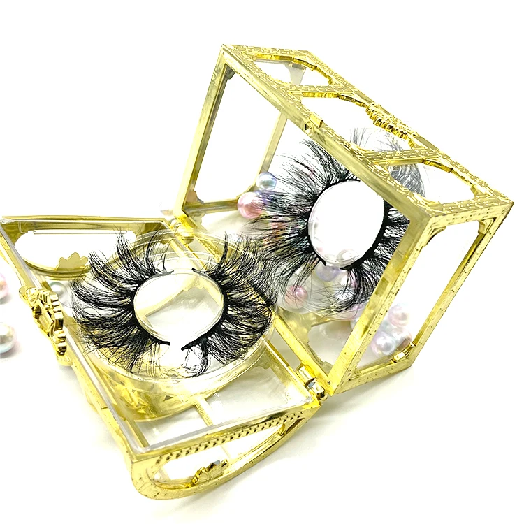 Best Custom Packaging Vegan False Eyelash Manufacturers Private Label Faux Mink Silk Lashes Vendor 3D Mink 25mm Eyelashes