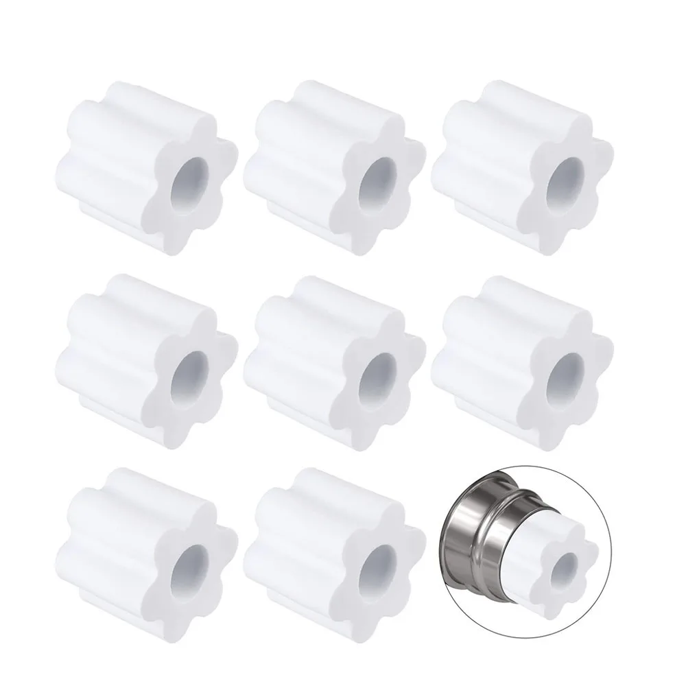 Cup turner and tumbler foam insert 6 pieces cup turner accessories fit cola shaped water bottle for PVC pipe