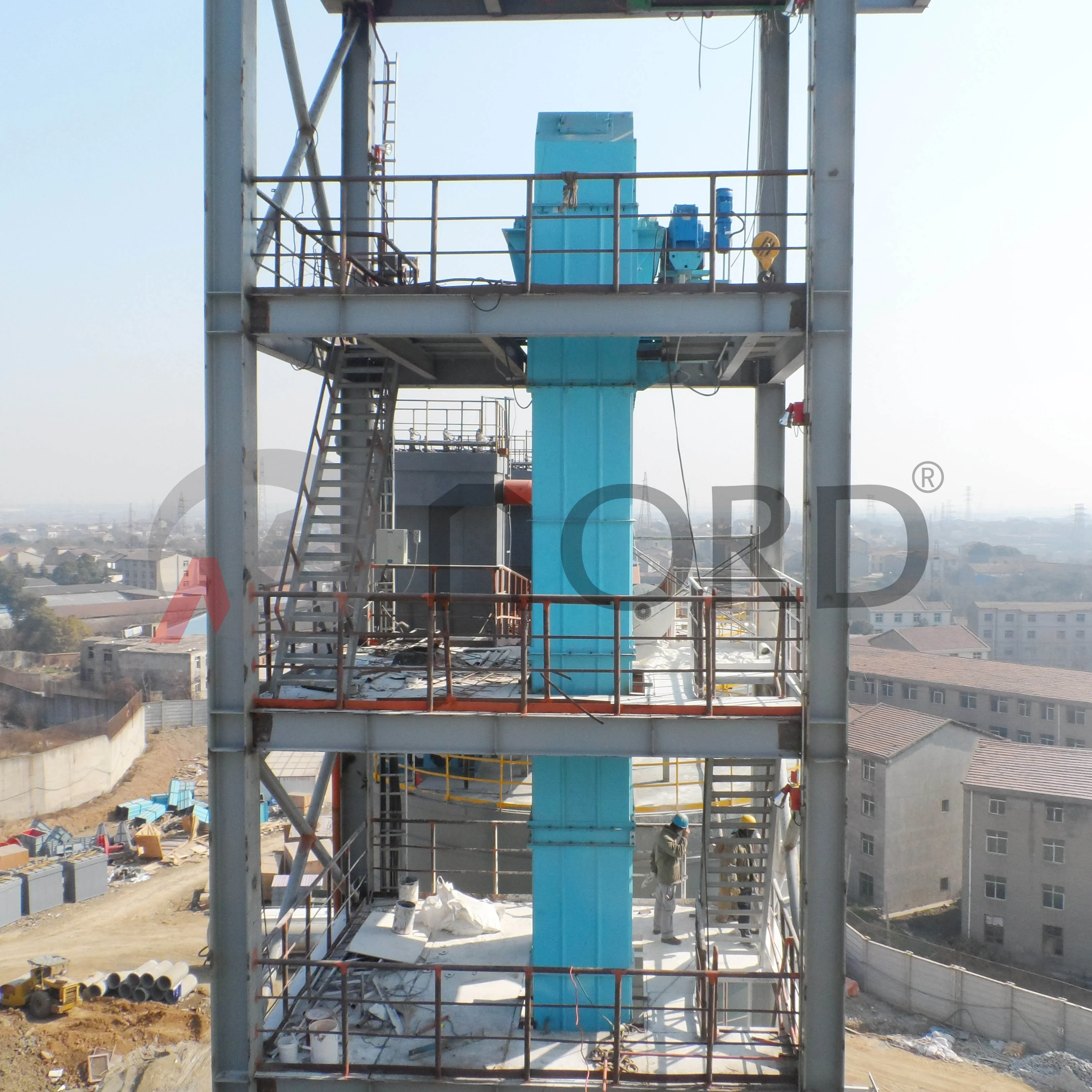 NE plate chain bucket elevator TD160 belt bucket elevator ring chain quartz sand cement ore powder elevator